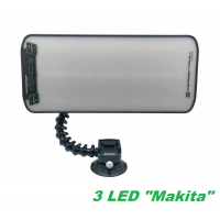 PDR LED cвітло MaksMaster-М G2 3LED з адаптером Makita