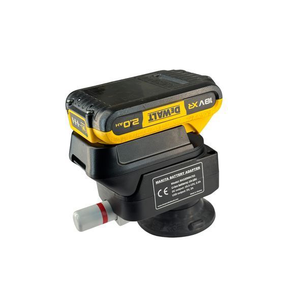 Адаптер-перехідник універсальний Makita-Milwaukee/Dewalt PA.MU18 фото