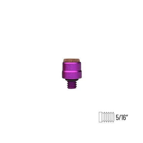 Aluminum tip with leather cover D12