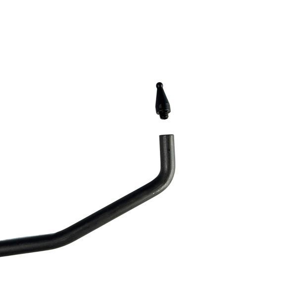 Double Bend Interchangeable Tip Rod 24" x 1/2"