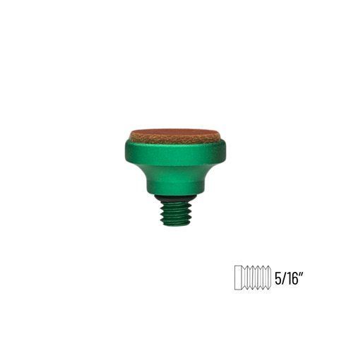 Aluminum tip with leather cover D21