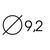 D9,2 мм