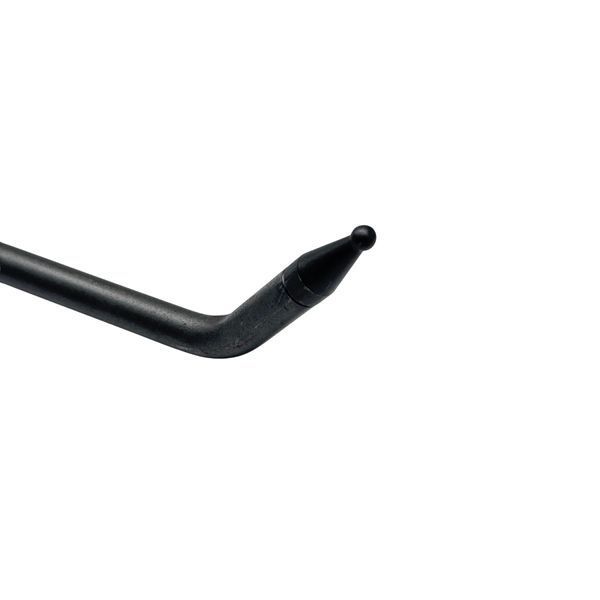 Single bend interchangeable tip rod 24'' x 1/2&ldquo;