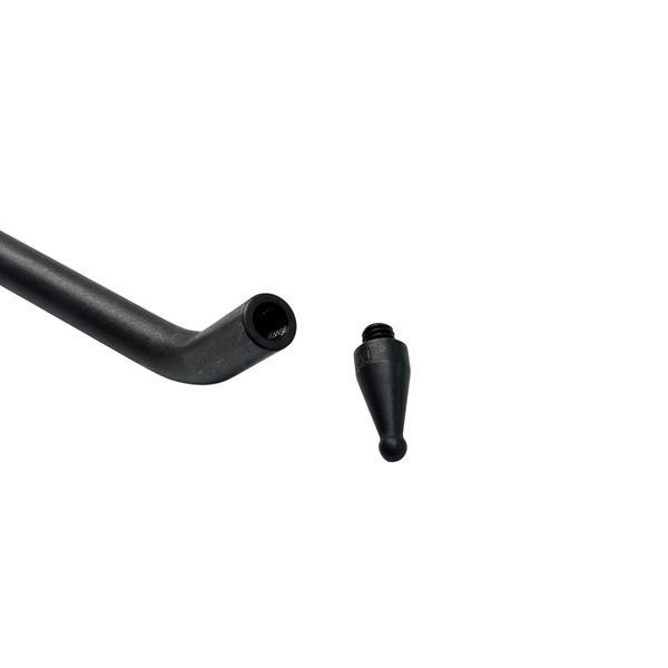 Single bend interchangeable tip rod 24'' x 1/2&ldquo;