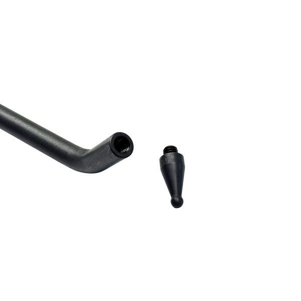 Single bend interchangeable tip rod 36" x 1/2&ldquo;