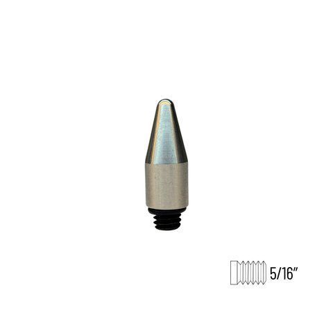 Steel tip rounded